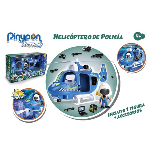 PINYPON ACTION HELICÓPTERO POLICIA...
