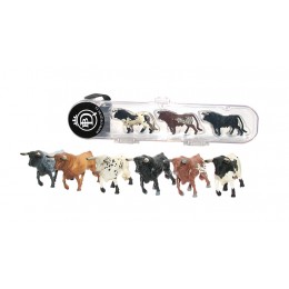 6PCS DQB MINI SPANISH BULL...