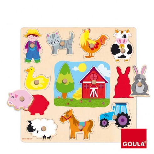 FARM SILHOUETTES PUZZLE 53025 GOULA