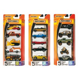 PACK 5 VEHICLES MATCHBOX...