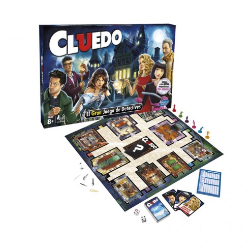 CLUEDO MISTERY GAME 38712 HASBRO GAMING