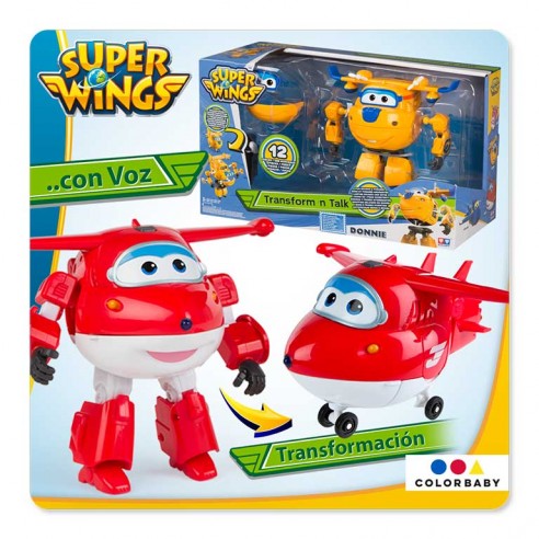 SUPERWINGS FIGURA TRANSFORMABLE...