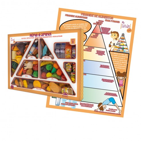 FOOD PYRAMID 120 PIECES TACHAN