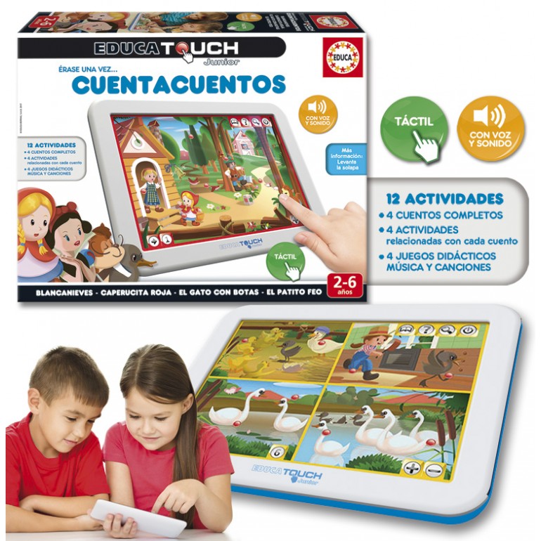 Educa Touch Junior conta histórias - Educa Borras