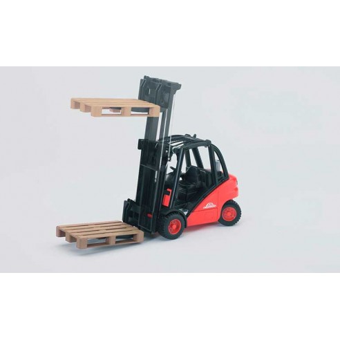 LINDE TROLLEY WITH 2 PALLETS 02511...
