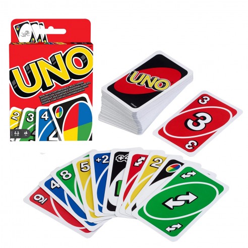 GAME ONE CARDS W2087 UNO MATTEL GAMES