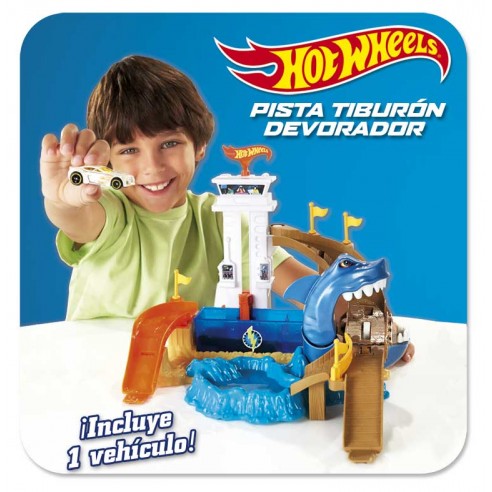 TRACK SHARK DEVOURER BGK04 HOT WHEELS