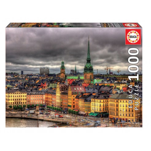 PUZZLE 1000 VIEWS OF STOCKHOLM 17664...