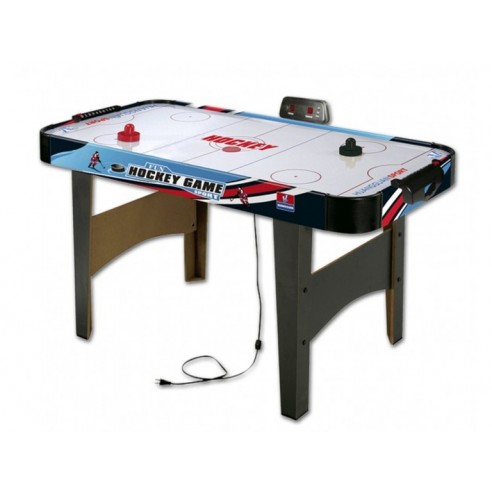 AIR HOCKEY GAME WITH LEGS AND MARKER...