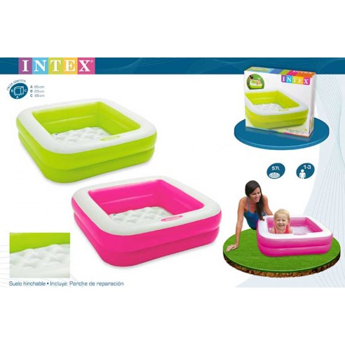 SQUARE INFLATABLE BABY POOL...