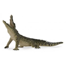 NILE CROCODILE LEAPING WITH...