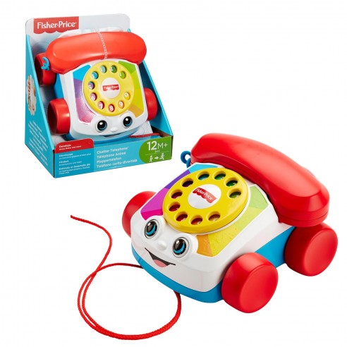 FGW66 FISHER PRICE FUNNY FACE TELEPHONE