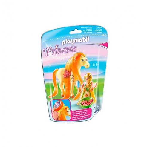 PRINCESA SOL CON CABALLO 6168 PLAYMOBIL