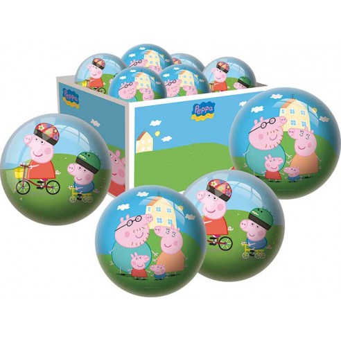 13 CM PEPPA PIG BALL MONDO 1317/5947...
