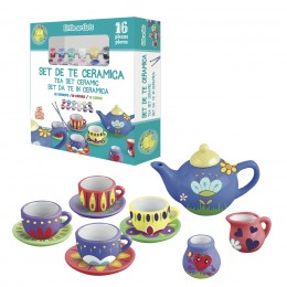 CERAMIC TEA SET LITTLE...