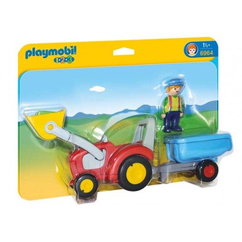1.2.3 TRACTOR WITH TRAILER 6964...