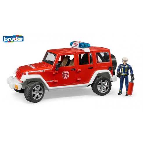 JEEP WRANGLER BOMBEROS CON SIRENA Y...