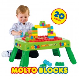 BLOCKS TABLE 20 PIECES...