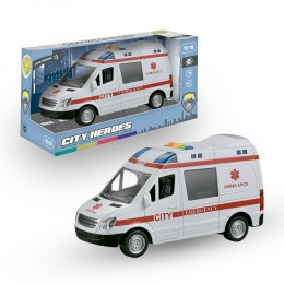 AMBULANCE WITH LIGHT AND...