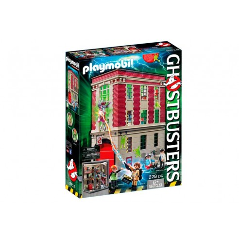 PLAYMOBIL 9219 GHOSTBUSTER FIREHOUSE...