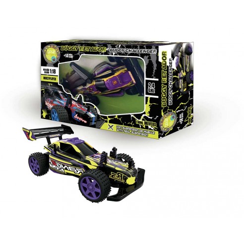 BUGGY CAR YELLOW CHALLENGER R/C 2.4...