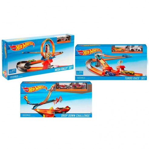 PISTA HOT WHEELS CARRERAS TURBO...