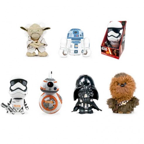 STAR WARS PLUSH WITH SOUNDS THE...
