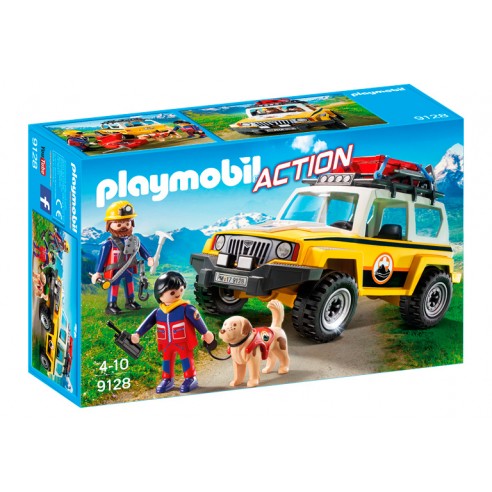 MOUNTAIN RESCUE VEHICLE 9128 PLAYMOBIL