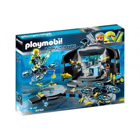 PLAYMOBIL DR.DRONE COMMAND CENTER 9250