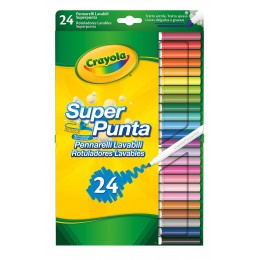 24 ROTULADORES SUPER PUNTA...