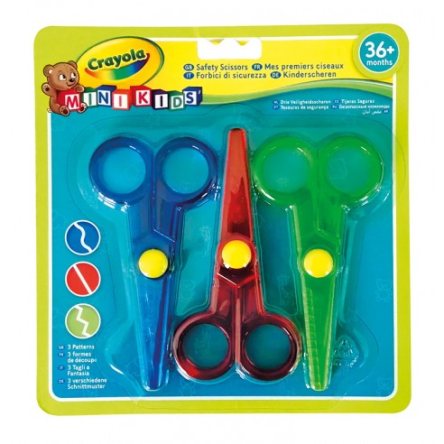 3 TIJERAS SEGURAS MIMI KIDS 81-8119...