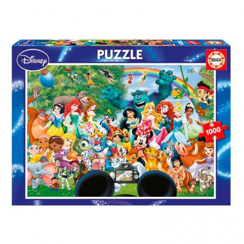 PUZZLE 1000 THE WONDERFUL WORLD OF...