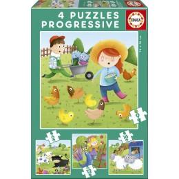 PUZZLES 6-9-12-16 FARM...