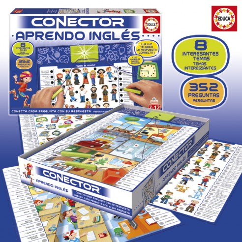 LEARNING ENGLISH CONNECTOR 17206 EDUCA