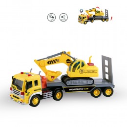 TRUCK WITH CRANE LIGHT AND...