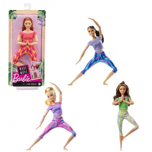 BARBIE DOLL LIMITLESS MOVEMENTS FTG80...