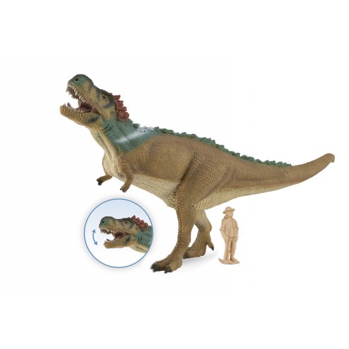 T-REX PLUMADO CON MANDIBULA MOVIL -...