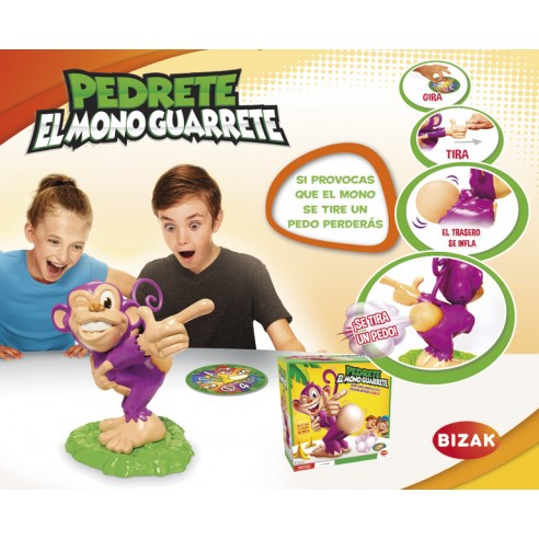 JUEGO PEDRETE EL MONO GUARRETE...