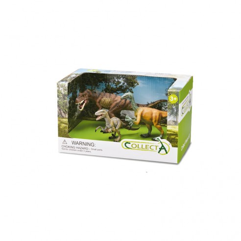 PREHISTORIC LIFE OPEN BOXED - 3PCS -...