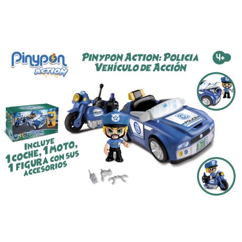 POLICE CAR ACTION VEHICLES 7/14495...