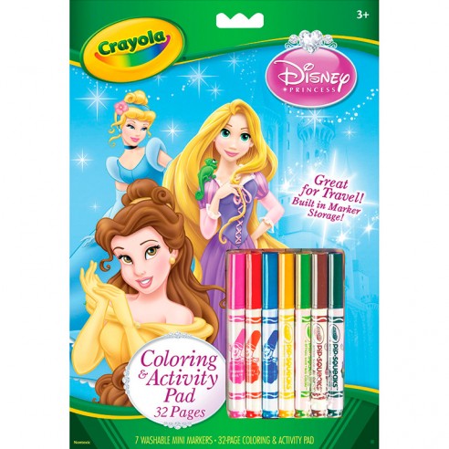 CRAYOLA DISNEY PRINCESS ACTIVITY BOOK...