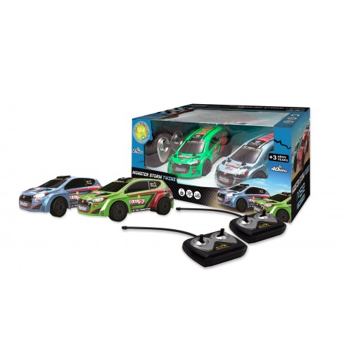 COCHES R/C RALLY STORM TWIN DOBLE...
