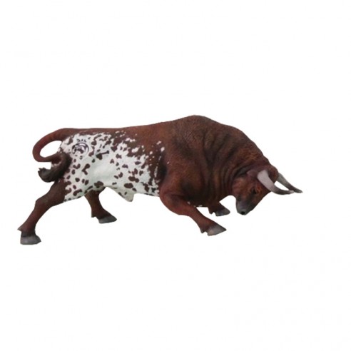 SPANISH BULL - MARCHING (BROWN WITH...