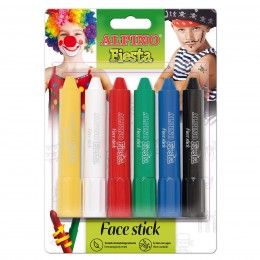 SET FIESTA FACE STICK 6 UDS...