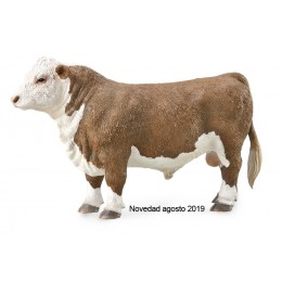 HEREFORD BULL (POLLED)