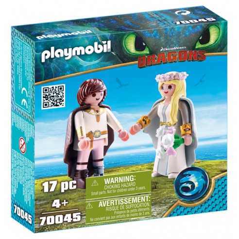 HICCUPS AND ASTRID 70045 PLAYMOBIL