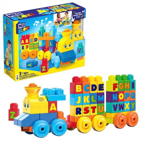 TREN MUSICAL ABC FWK22 MEGA BLOKS