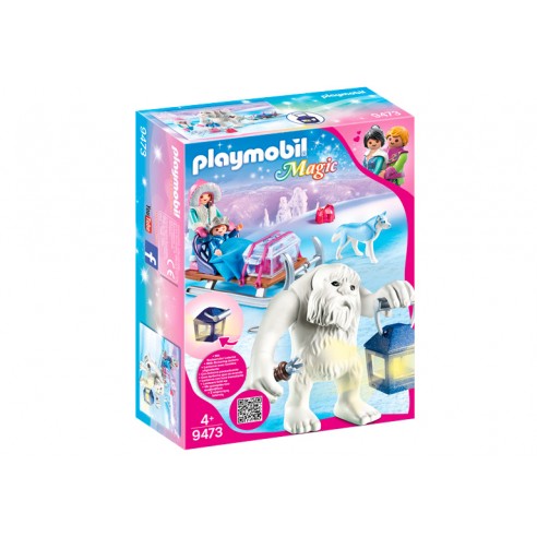 PLAYMOBIL SNOW TROLL WITH SLED...