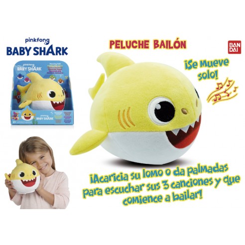 BABY SHARK PELUCHE BAILON SS01002 BANDAI