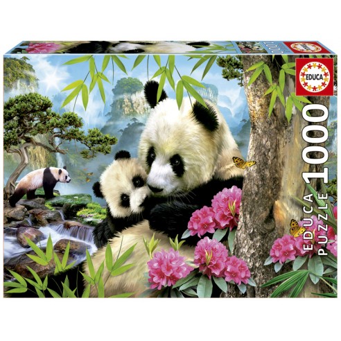 1000 PANDA BEARS PUZZLE 17995 EDUCA